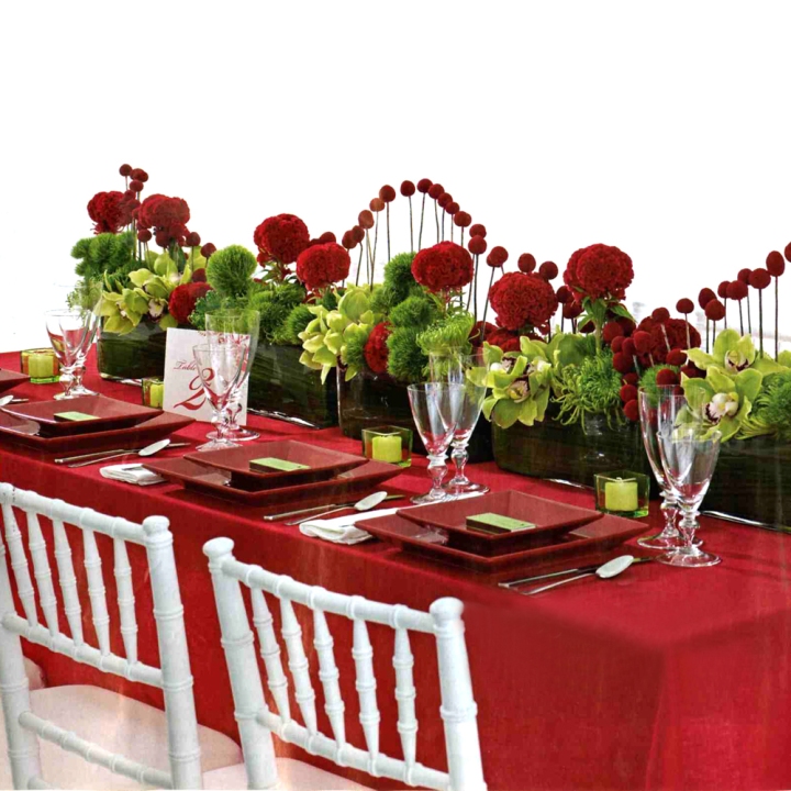 Inspirasi Dekorasi Meja Serba Merah untuk Valentine
